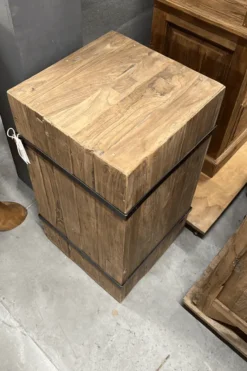 Teak houten pilaar