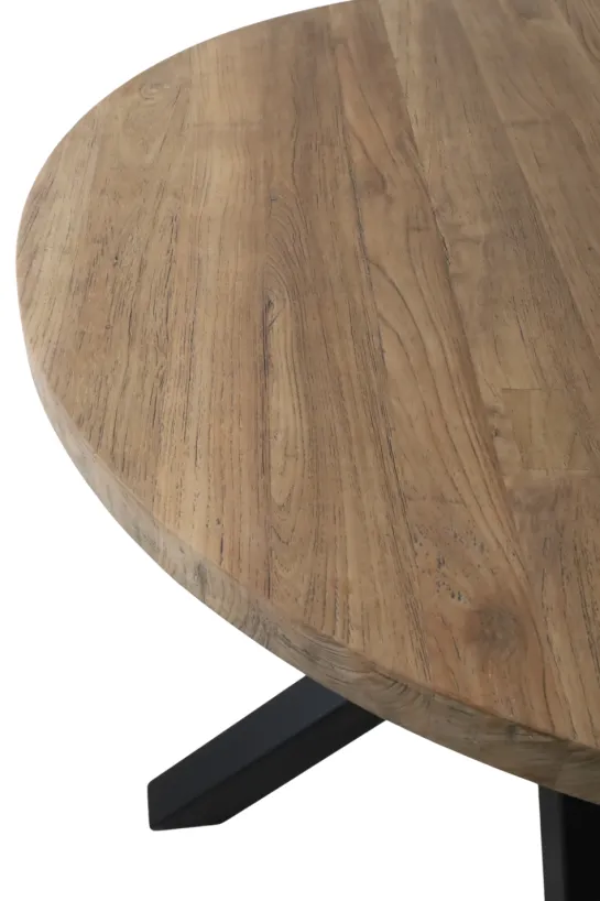 Teakhouten Ronde Bartafel – 120 cm