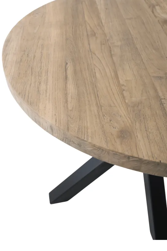 Teakhouten Ronde Bartafel – 120 cm