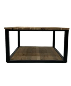Teakhouten salontafel met onderblad