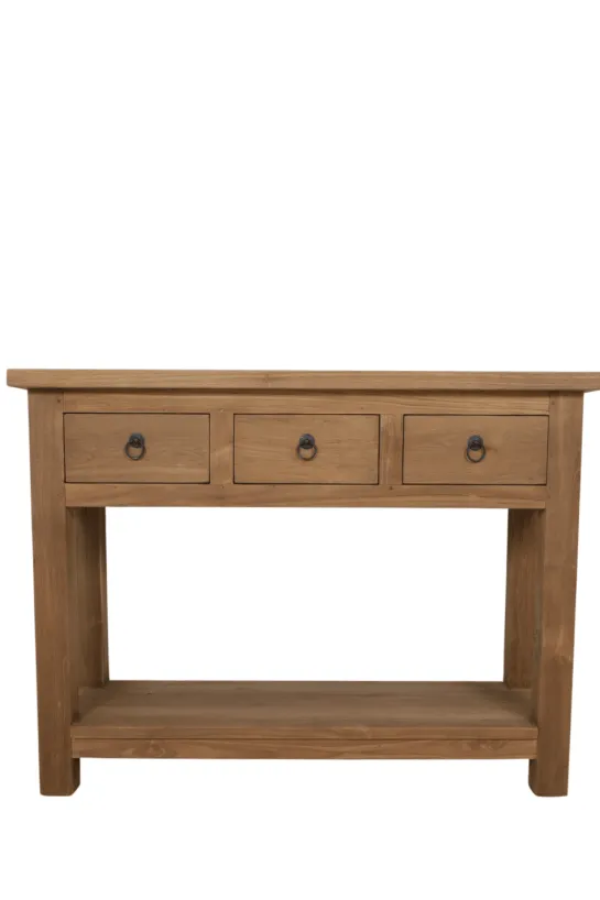 Teak houten sidetable 120 cm