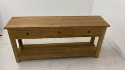 Teakhouten side table 80/100/120/140/160/180 en 200