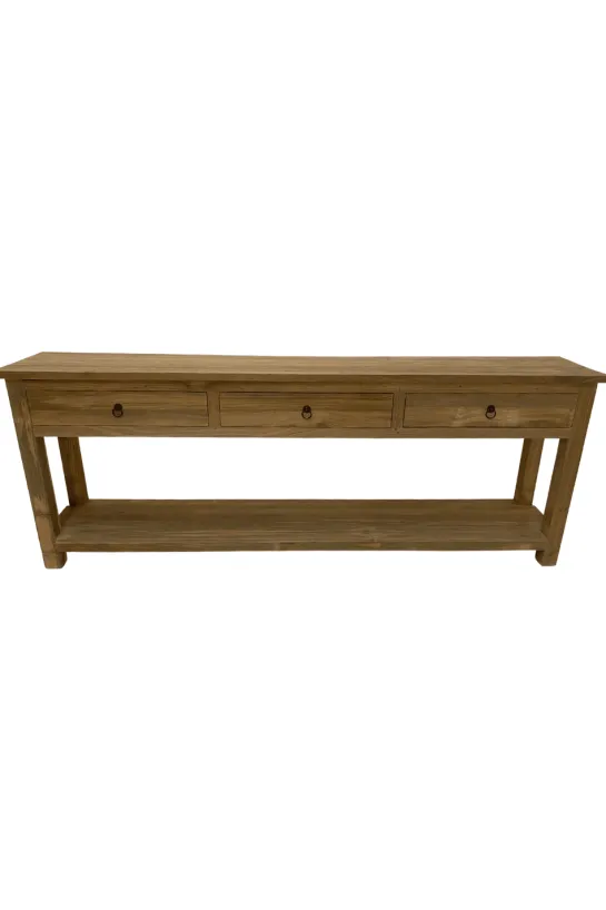 Teakhouten side table 80/100/120/140/160/180 en 200