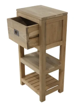 Teakhouten toiletkastje klein