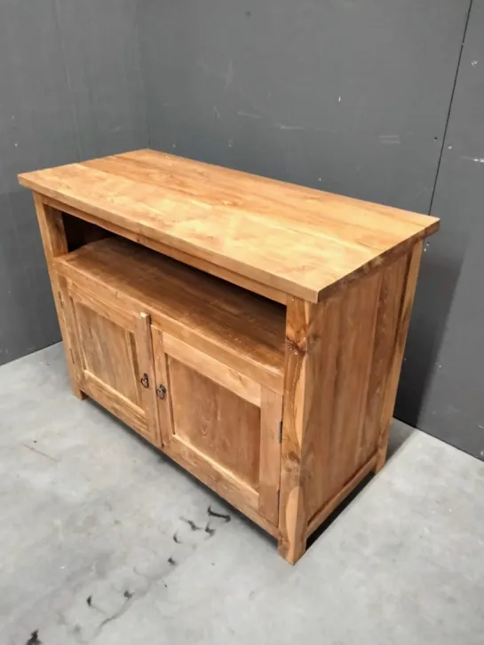 Teak houten Tv-Meubel 70cm hoog