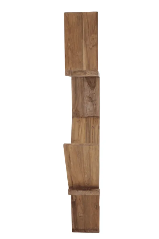 Teakhouten wandrek / wanddecoratie