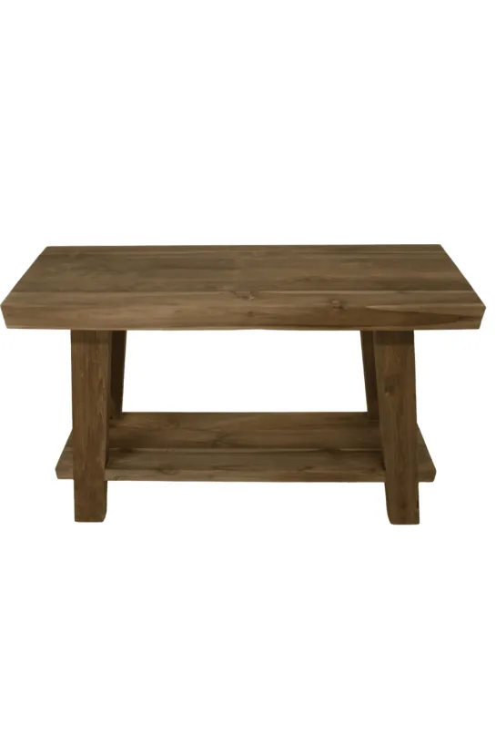 Teakhouten Wandtafel/ badkamermeubel 120 of 140