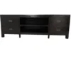 TV-meubel Koloniaal Zwart / Bruin 160 cm