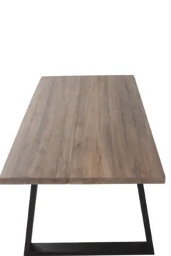 Vergrijsde eettafel blad 200×100 cm