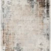 Vloerkleed antiek blauw wit beige