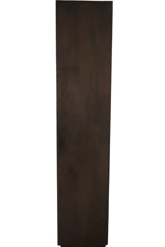 Walnoot kleurige Vakkenkast – 100 cm breed
