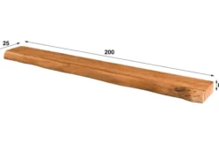 Wandplank 100 en 150 cm