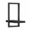 Wandplank S voor aan de muur zwart – Selfmate collectie type E