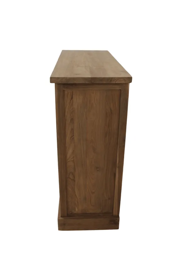 Wijnkast dressoir/ wijnkast teakhout