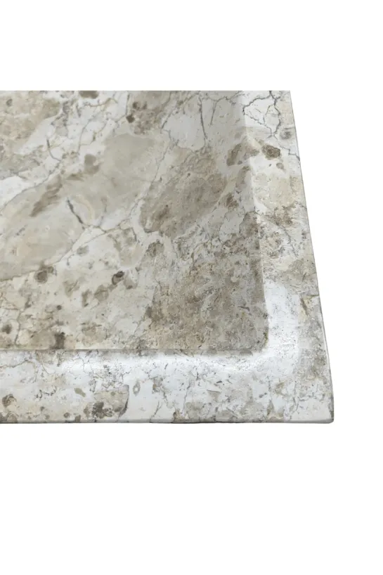 Witte beige marmeren wasbak