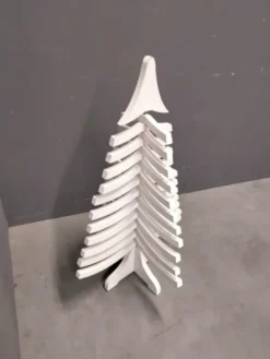 Witte kerstboom