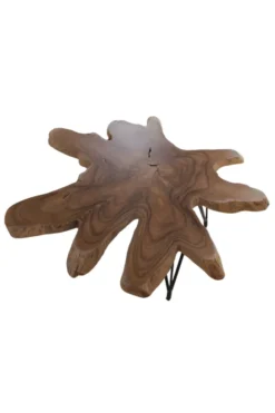 Wortel teak salontafel