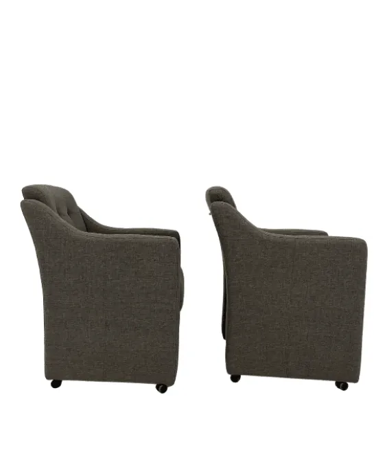 2x Eetkamerstoel Boss Grijs
