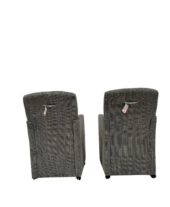 2 x Eetkamerstoel Morris zwart/wit