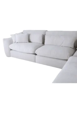 Zachte plof hoekbank Glenn