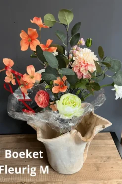 Zijde Boeket Fleurig