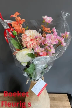 Zijde Boeket Fleurig