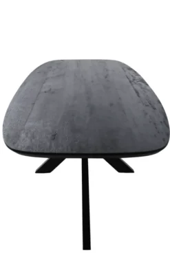 Zwarte Mango Deens Ovale Eettafel