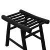 Zwart Teak Krukje van Stammetjes